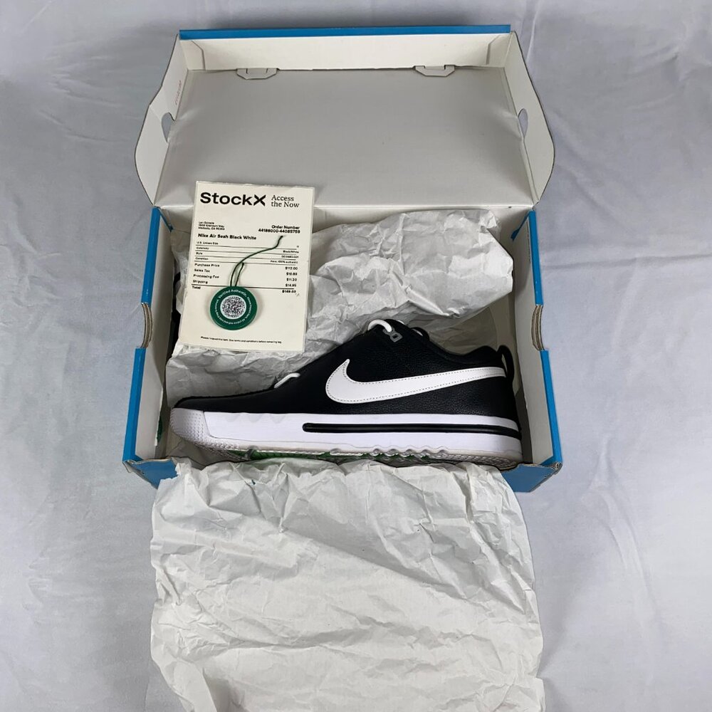 Nike Air Sesh Black White Size 11 Brand New DD3680-001 - Picture 2 of 16